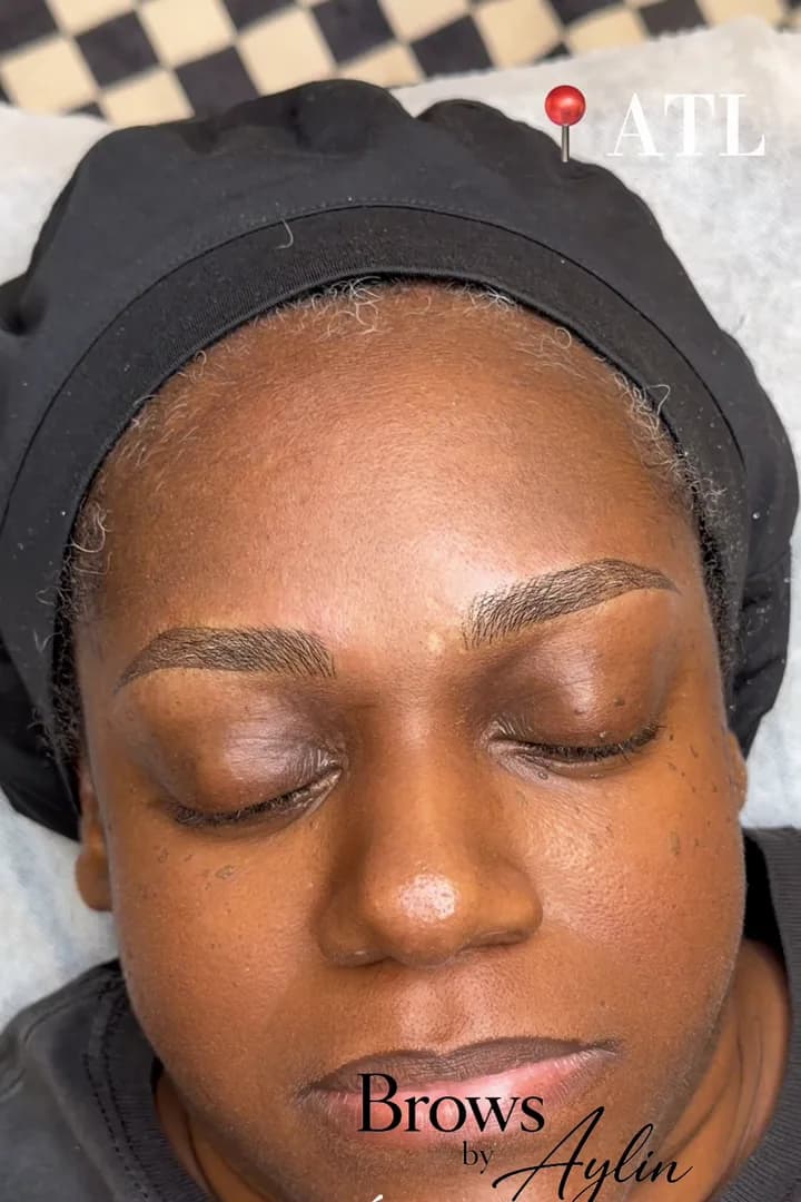 Special Ombré powder brows by Brows by Aylin, permanent makeup in Marietta GA